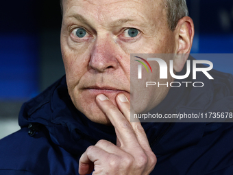 Coach Niels Frederiksen of Lech Poznan ahead of Puszcza Niepolomice - Lech Poznan match of the Ekstraklasa Polish Football League, at Cracov...