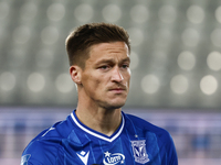 Radoslaw Murawski of Lech Poznan ahead Puszcza Niepolomice - Lech Poznan match of the Ekstraklasa Polish Football League, at Cracovia Stadiu...