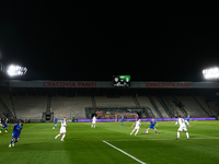 Puszcza Niepolomice - Lech Poznan match of the Ekstraklasa Polish Football League, at Cracovia Stadium in Krakow, Poland on November 2, 2024...