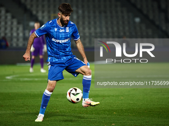 Ali Gholizadeh of Lech Poznan during Puszcza Niepolomice - Lech Poznan match of the Ekstraklasa Polish Football League, at Cracovia Stadium...