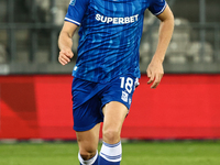 Bartosz Salamon of Lech Poznan during Puszcza Niepolomice - Lech Poznan match of the Ekstraklasa Polish Football League, at Cracovia Stadium...