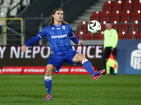 Elias Andersson of Lech Poznan during Puszcza Niepolomice - Lech Poznan match of the Ekstraklasa Polish Football League, at Cracovia Stadium...