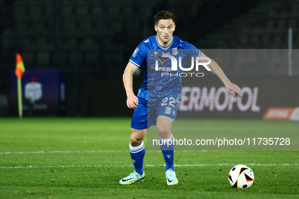 Radoslaw Murawski of Lech Poznan during Puszcza Niepolomice - Lech Poznan match of the Ekstraklasa Polish Football League, at Cracovia Stadi...