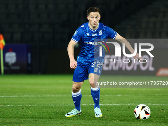 Radoslaw Murawski of Lech Poznan during Puszcza Niepolomice - Lech Poznan match of the Ekstraklasa Polish Football League, at Cracovia Stadi...