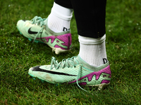 Nike Air Zoom shoes during Puszcza Niepolomice - Lech Poznan match of the Ekstraklasa Polish Football League, at Cracovia Stadium in Krakow,...