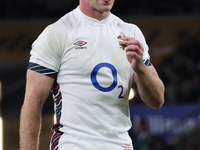 England's George Ford (Sale Sharks) is in action during the Autumn Nations Series International Rugby match between England and New Zealand...