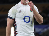 England's George Ford (Sale Sharks) is in action during the Autumn Nations Series International Rugby match between England and New Zealand...