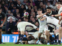 England's Harry Randall (Bristol Bears) is in action during the Autumn Nations Series International Rugby match between England and New Zeal...