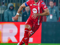 Pablo Mari participates in the match between AC Monza and AC Milan, Serie A, at U-Power Stadium in Monza, Italy, on November 2, 2024. (