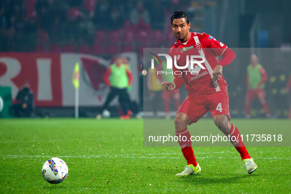 Armando Izzo participates in the match between AC Monza and AC Milan, Serie A, at U-Power Stadium in Monza, Italy, on November 2, 2024. 