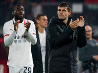 Christian Pulisic participates in the match between AC Monza and AC Milan, Serie A, at U-Power Stadium in Monza, Italy, on November 2, 2024....