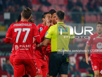 Armando Izzo participates in the match between AC Monza and AC Milan, Serie A, at U-Power Stadium in Monza, Italy, on November 2, 2024. (