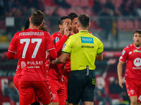 Armando Izzo participates in the match between AC Monza and AC Milan, Serie A, at U-Power Stadium in Monza, Italy, on November 2, 2024. (