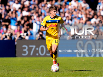 Charles De Ketelaere of Atalanta BC during the serie Serie A Enilive match between SSC Napoli and Atalanta BC at Stadio Diego Armando Marado...