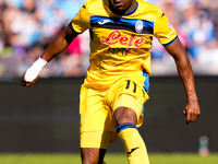 Ademola Lookman of Atalanta BC during the serie Serie A Enilive match between SSC Napoli and Atalanta BC at Stadio Diego Armando Maradona on...