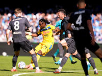 Ademola Lookman of Atalanta BC during the serie Serie A Enilive match between SSC Napoli and Atalanta BC at Stadio Diego Armando Maradona on...