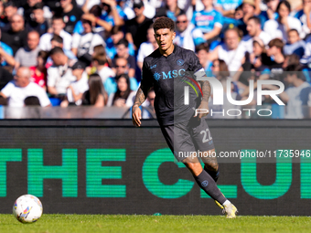 Giovanni Di Lorenzo of SSC Napoli during the serie Serie A Enilive match between SSC Napoli and Atalanta BC at Stadio Diego Armando Maradona...