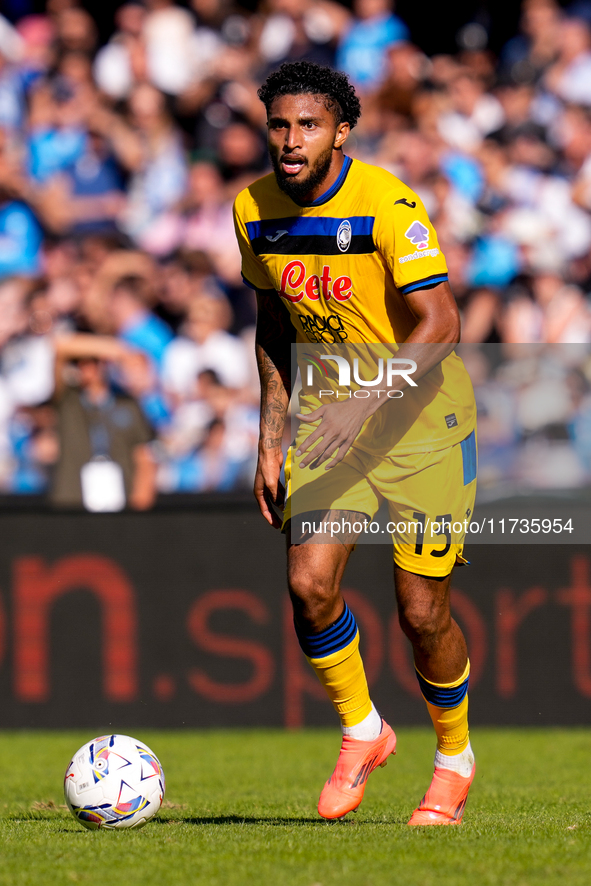 Ederson of Atalanta BC during the serie Serie A Enilive match between SSC Napoli and Atalanta BC at Stadio Diego Armando Maradona on Novembe...