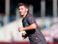 Billy Gilmour of SSC Napoli looks on during the serie Serie A Enilive match between SSC Napoli and Atalanta BC at Stadio Diego Armando Marad...