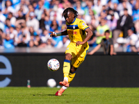 Ademola Lookman of Atalanta BC during the serie Serie A Enilive match between SSC Napoli and Atalanta BC at Stadio Diego Armando Maradona on...