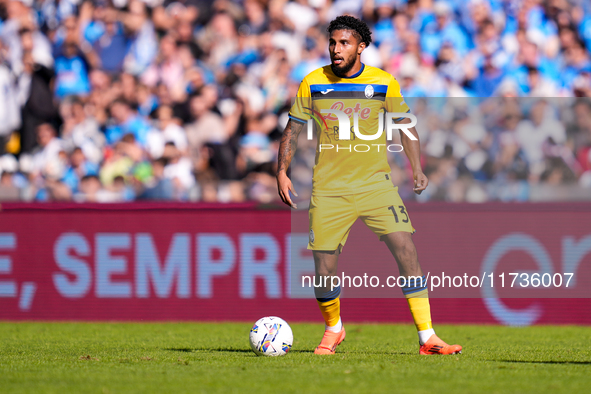 Ederson of Atalanta BC during the serie Serie A Enilive match between SSC Napoli and Atalanta BC at Stadio Diego Armando Maradona on Novembe...