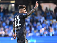 Giovanni Di Lorenzo of S.S.C. Napoli participates in the 11th day of the Serie A Championship between S.S.C. Napoli and Atalanta B.C. at the...