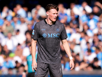 Scott McTominay of SSC Napoli looks on during the serie Serie A Enilive match between SSC Napoli and Atalanta BC at Stadio Diego Armando Mar...