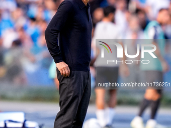 Antonio Conte Head Coach of SSC Napoli during the serie Serie A Enilive match between SSC Napoli and Atalanta BC at Stadio Diego Armando Mar...