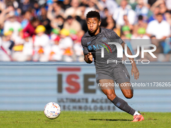 David Neres of SSC Napoli during the serie Serie A Enilive match between SSC Napoli and Atalanta BC at Stadio Diego Armando Maradona on Nove...