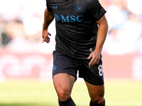 Giacomo Raspadori of SSC Napoli during the serie Serie A Enilive match between SSC Napoli and Atalanta BC at Stadio Diego Armando Maradona o...