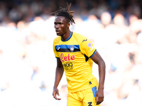 Odilon Kossounou of Atalanta BC during the serie Serie A Enilive match between SSC Napoli and Atalanta BC at Stadio Diego Armando Maradona o...