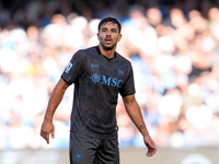 Giovanni Simeone of SSC Napoli looks on during the serie Serie A Enilive match between SSC Napoli and Atalanta BC at Stadio Diego Armando Ma...