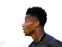 David Neres of SSC Napoli looks on during the serie Serie A Enilive match between SSC Napoli and Atalanta BC at Stadio Diego Armando Maradon...