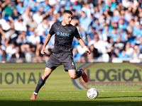 Alessandro Buongiorno of SSC Napoli during the serie Serie A Enilive match between SSC Napoli and Atalanta BC at Stadio Diego Armando Marado...