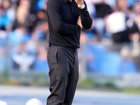 Antonio Conte Head Coach of SSC Napoli looks on during the serie Serie A Enilive match between SSC Napoli and Atalanta BC at Stadio Diego Ar...