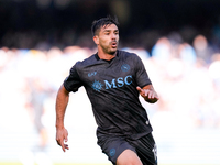 Giovanni Simeone of SSC Napoli looks on during the serie Serie A Enilive match between SSC Napoli and Atalanta BC at Stadio Diego Armando Ma...