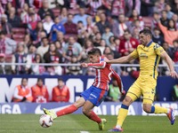 Giuliano Simeone of Atletico de Madrid scores a goal during the La Liga 2024/25 match between Atletico de Madrid and Las Palmas at Riyadh Ai...