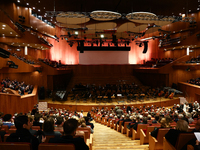 A view before the Eufonie Festival concert at ICE Congress Center in Krakow, Poland on November 2, 2024. (