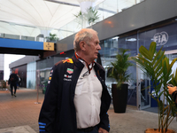 Helmut Marko of Oracle Red Bull Racing participates in the Formula 1 Lenovo Grande Premio De Sao Paulo 2024 in Sao Paulo, Brazil, on Novembe...