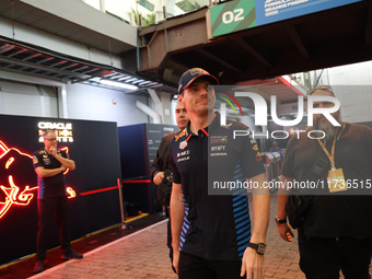 Max Verstappen of the Netherlands drives the Oracle Red Bull Racing RB20 Honda RBPT during the Formula 1 Lenovo Grande Premio De Sao Paulo 2...