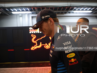 Max Verstappen of the Netherlands drives the Oracle Red Bull Racing RB20 Honda RBPT during the Formula 1 Lenovo Grande Premio De Sao Paulo 2...