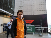 Oscar Piastri of Australia drives the (81) McLaren F1 Team MCL38 Mercedes during the Formula 1 Lenovo Grande Premio De Sao Paulo 2024 in Sao...