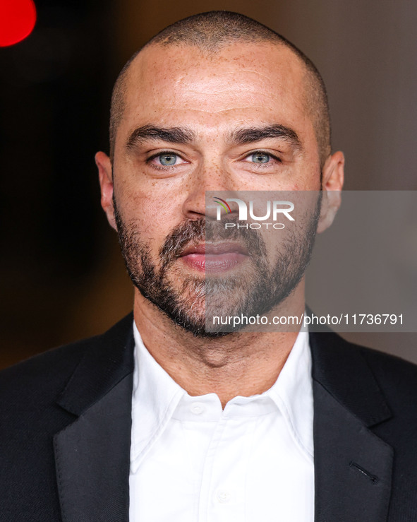 Jesse Williams arrives at the 13th Annual LACMA Art + Film Gala 2024 presented by Gucci held at the Los Angeles County Museum of Art on Nove...