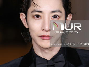 Lee Soo-hyuk arrives at the 13th Annual LACMA Art + Film Gala 2024 presented by Gucci held at the Los Angeles County Museum of Art on Novemb...