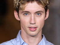 Troye Sivan arrives at the 13th Annual LACMA Art + Film Gala 2024 presented by Gucci held at the Los Angeles County Museum of Art on Novembe...