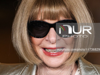 Anna Wintour arrives at the 13th Annual LACMA Art + Film Gala 2024 presented by Gucci held at the Los Angeles County Museum of Art on Novemb...