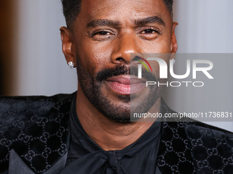 Colman Domingo wearing Gucci arrives at the 13th Annual LACMA Art + Film Gala 2024 presented by Gucci held at the Los Angeles County Museum...