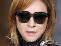 Yoshiki arrives at the 13th Annual LACMA Art + Film Gala 2024 presented by Gucci held at the Los Angeles County Museum of Art on November 2,...