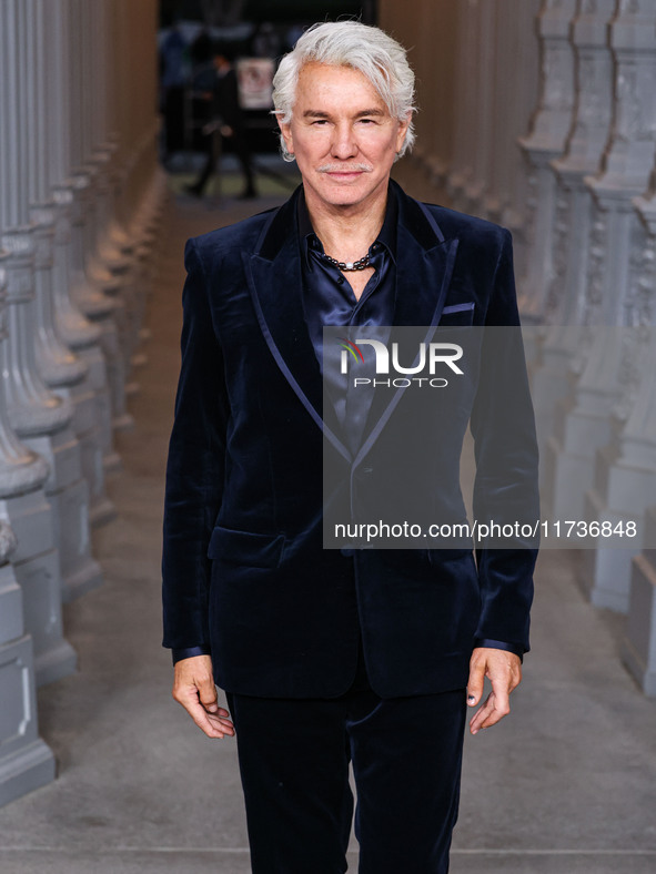 Baz Luhrmann arrives at the 13th Annual LACMA Art + Film Gala 2024 presented by Gucci held at the Los Angeles County Museum of Art on Novemb...