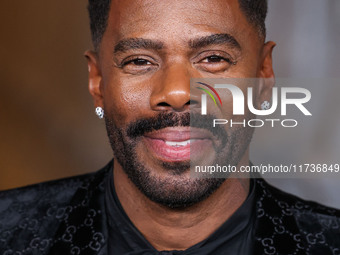 Colman Domingo wearing Gucci arrives at the 13th Annual LACMA Art + Film Gala 2024 presented by Gucci held at the Los Angeles County Museum...